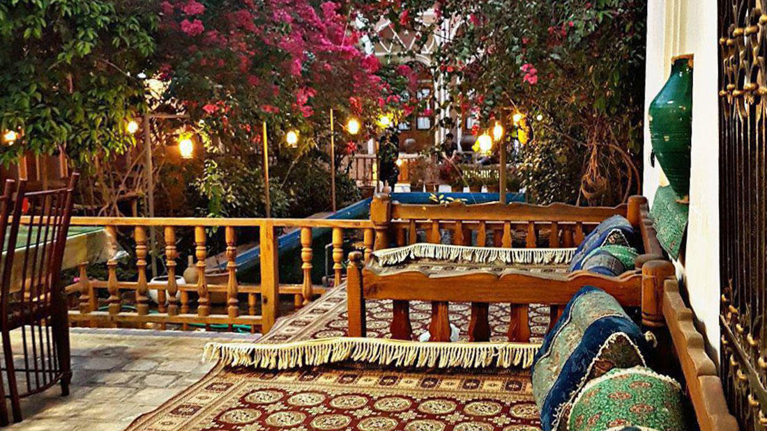 هتل کهن کاشانه یزد فضای بیرونی هتل 6